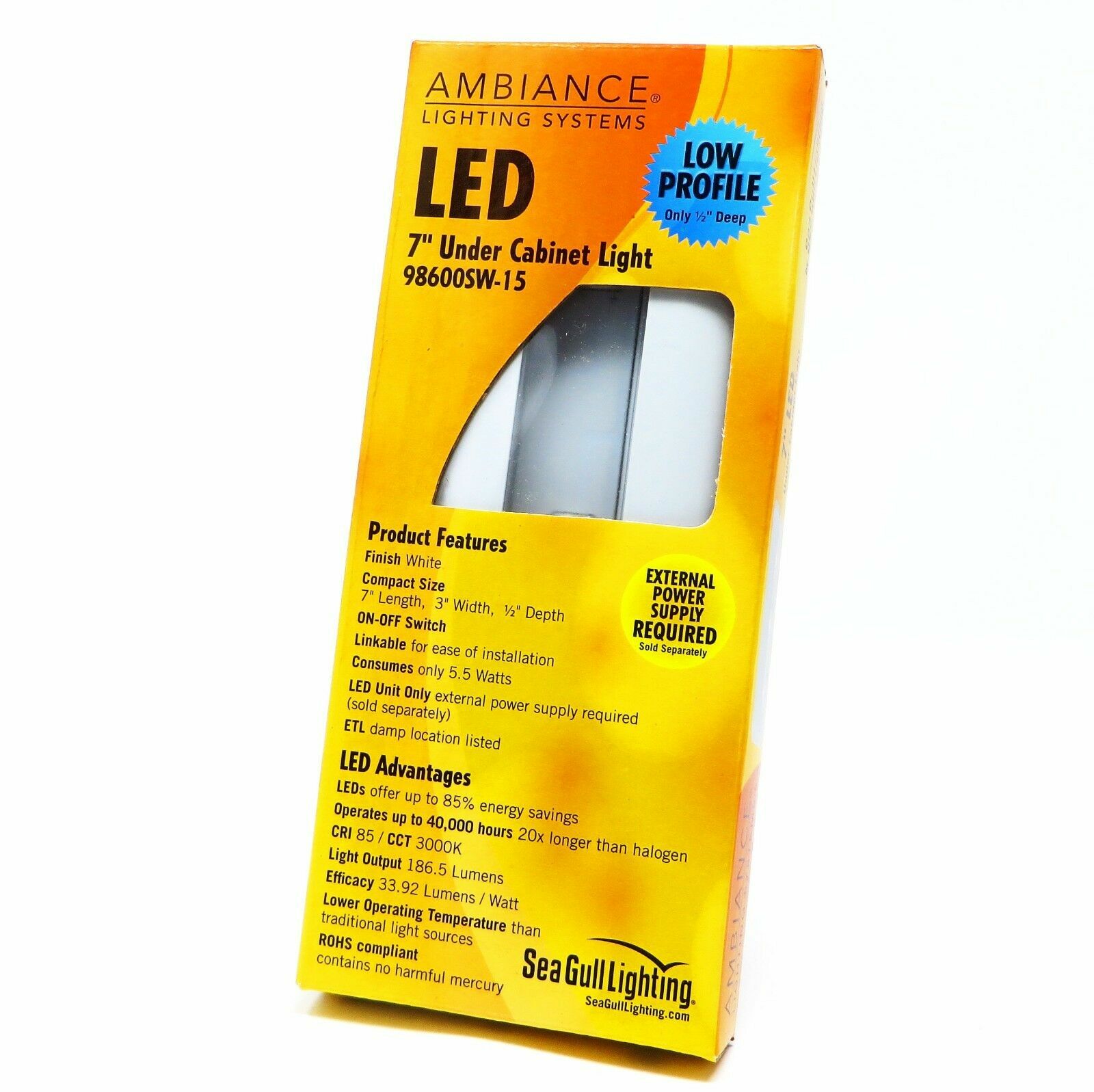 Seagull Ambiance Under Cabinet Lighting Installation | Shelly Lighting