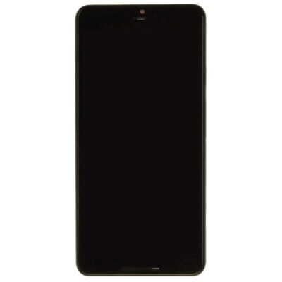 OLED Digitizer Frame Assembly with Grip Sensors for Google Pixel 3 XL Black