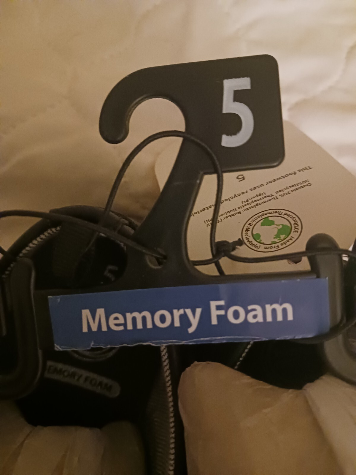 SAOLA wonder nation boys casual nero oxford taglia 5 con soletta memory foam