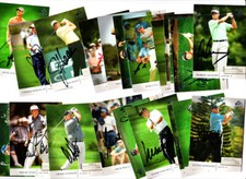 20 signed 2004 SP golf cards Justin Leonard Mark O'Meara Nick Price Stadler Toms