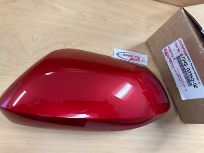 ABOM ONE ゴーグル SUNRISE RED MIRROR ケース付き 20-21 COROLLA DRIVER LEFT OUTER MIRROR COVER RED 3R3 OEM TOYOTA