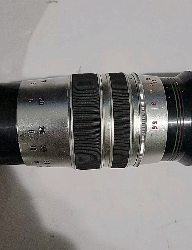 Heinz Kilfitt München Tele-Kilar 1:5.6 300mm Telephoto Lens w