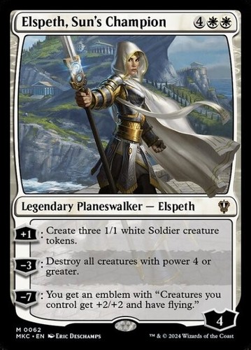 MTG - ELSPETH, SUN'S CHAMPION - Karlov Manor Commander (M) - Picture 1 of 1