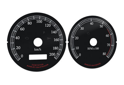 HARLEY-DAVIDSON スピードメーター Black Dial Analog Speedometer/Tachometer | Harley-Davidson USA