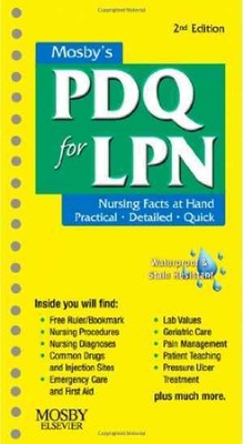 Mosby's PDQ for LPN - Paperback, by Mosby - Good