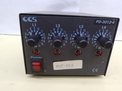 CCS PD-3012-4 Machine Vision 4 Channel LED Lighting Power Supply PD-3012-4 (CE) 