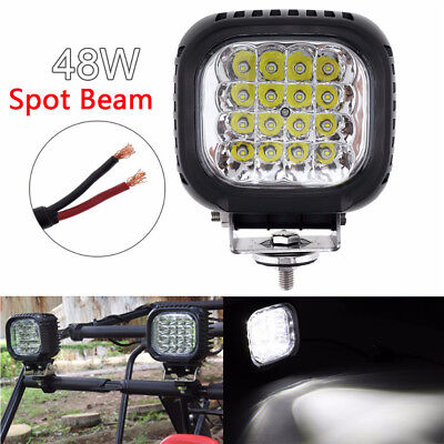 5" 48W 4800LM LED Waterproof Work Light Motorcycle Off-Road Car SUV Driving Lamp 