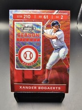 2020 Chronicles Contenders Optic Ruby Wave /199 Xander Bogaerts #29