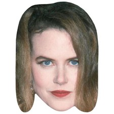 Nicole Kidman Young Celebrity Mask, Flat Card Face, Fancy Dress Mask