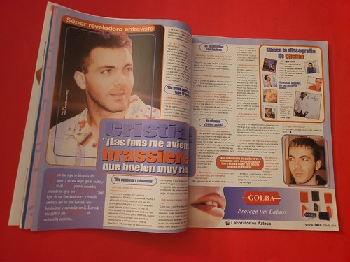 Enrique Iglesias Cristian Castro Nsync Britney Spears Notas Magazine - Picture 4 of 7