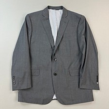 Brooks Brothers Explorer Blazer Mens 42S Gray Wool Blend Regent Fit Stretch