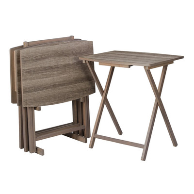 Okasen Grehge Ized Tray Table Set