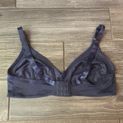 Sofra Navy Blue Full Coverage Bra Style BR1535N1 Size 40C Comfortable Wireless