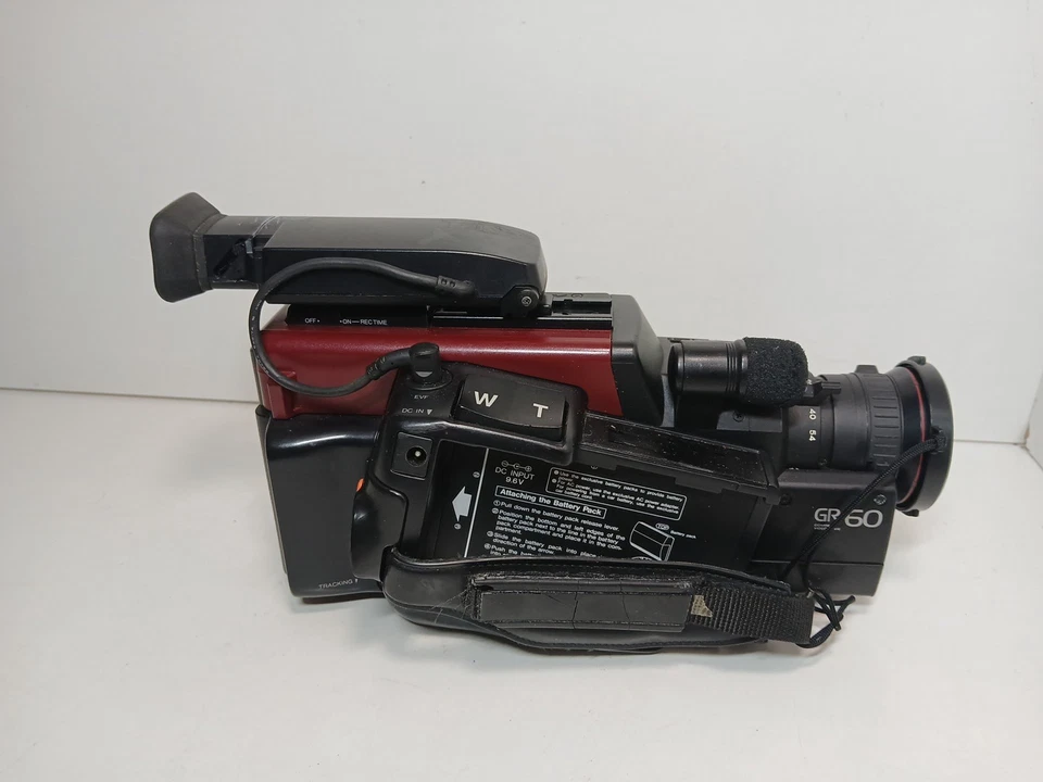 JVC GR-60 GR-C7 Video Movie Camcorder VHS-C PAL Spares Or Repair Untested - Image 3 of 4