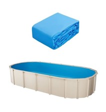 Liner Piscina Fuori Terra Starmatrix 610x360x120 h Azzurro Ricambio Ovale PRO
