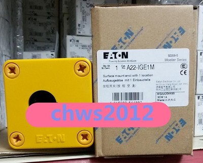 1 PCS NEW     Emergency stop button 1-position empty box A22-IGE1M #bv