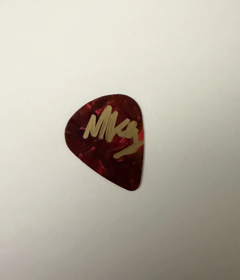 Mikey Way Autographed Signed Guitar Pick - My Chemical Romance - Image 1 of 1