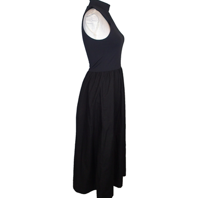 fit and flare black maxi dress Alanna - Off Shoulder Fit and Flare Maxi Dress - Black main image 0