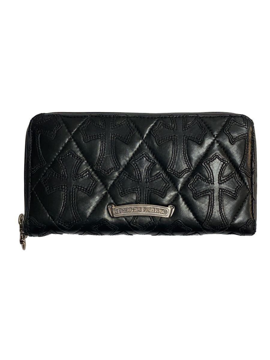 Chrome Hearts Long Wallet Rec F Zip Ceme Qltdrec Semi-Metallic Quilted Used