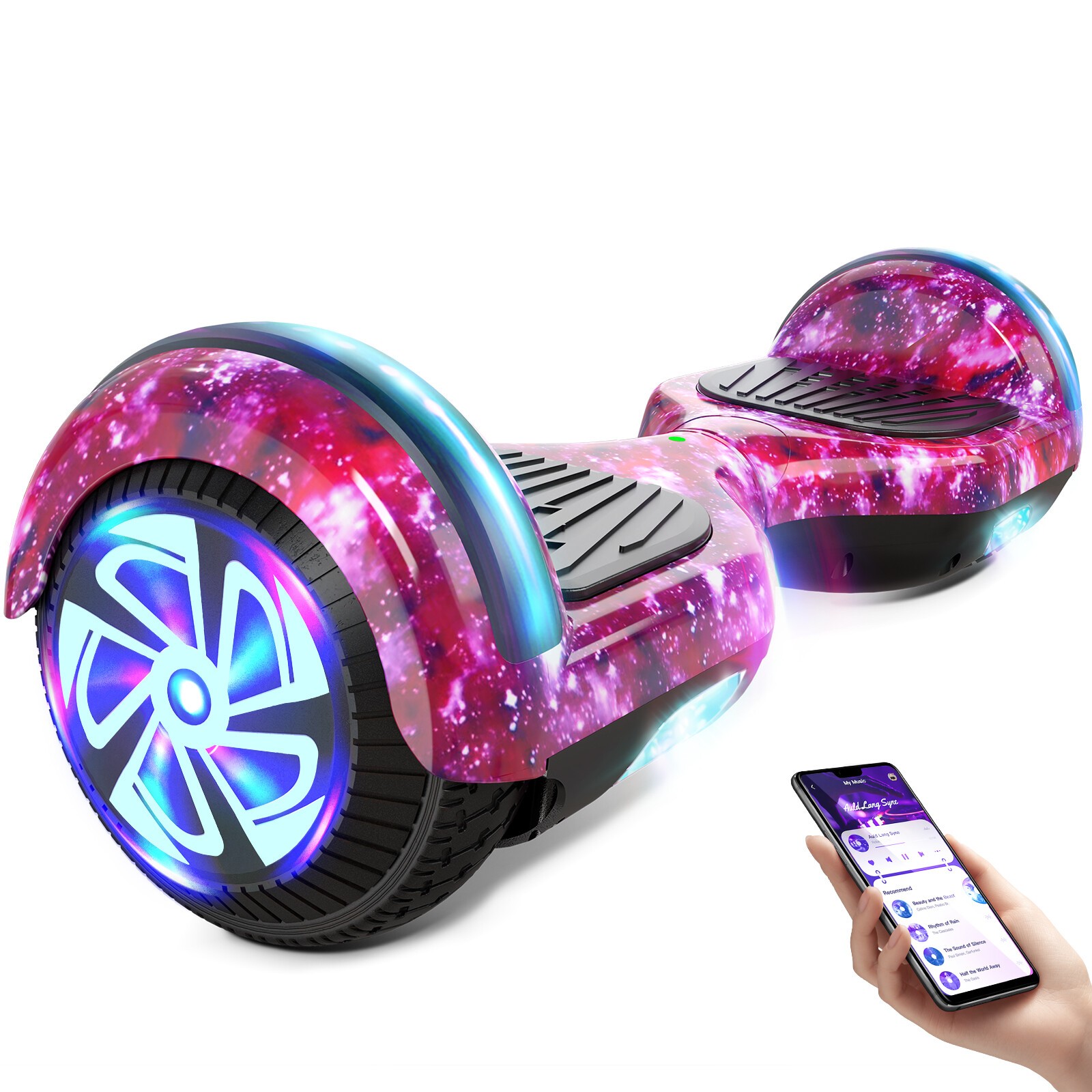 Scooter Ul2272 Certified With Bluetooth & Led Lights