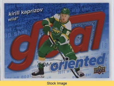 2025 Upper Deck Series 1 Goal Oriented Speckle Kirill Kaprizov #GO-4 READ 0s9c