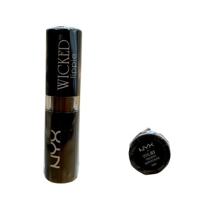 NYX Cosmetics Wicked Lippies - Trickery WIL03 - Metallic Green Lipstick