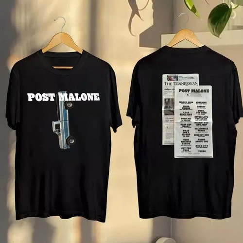 Tour 2024 Post Malone Merch Post Malone The F-1 Trillion Tour 2024 T-shirt S-5XL