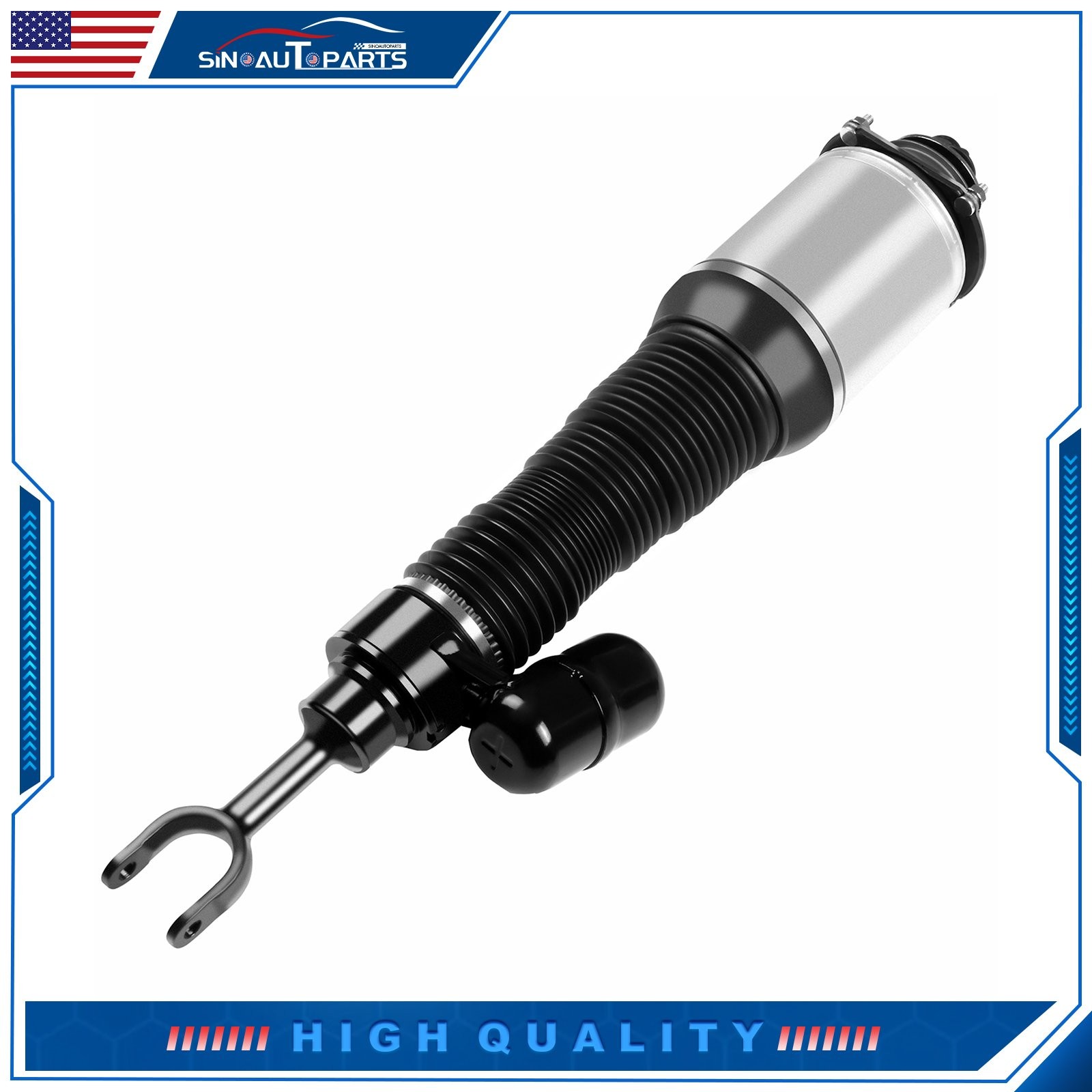 4PCS For Bentley Continental GT GTC Flying Spur Front Rear Air Suspension Strut