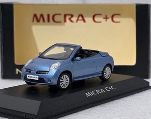 Norev 1/43 Nissan Micra CC 2009 - Collection Japon, état Neuf Sous Boîte Vitrine