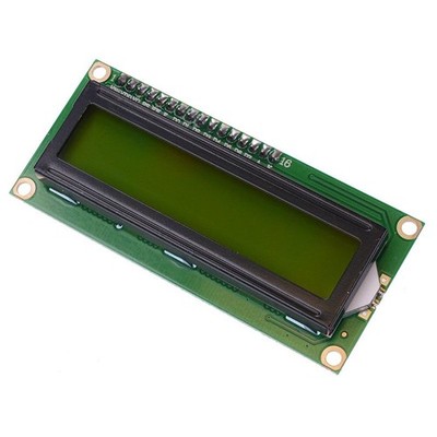 Yellow Green 16x2 I2C LCD Display Module Raspberry Pi Arduino 1602
