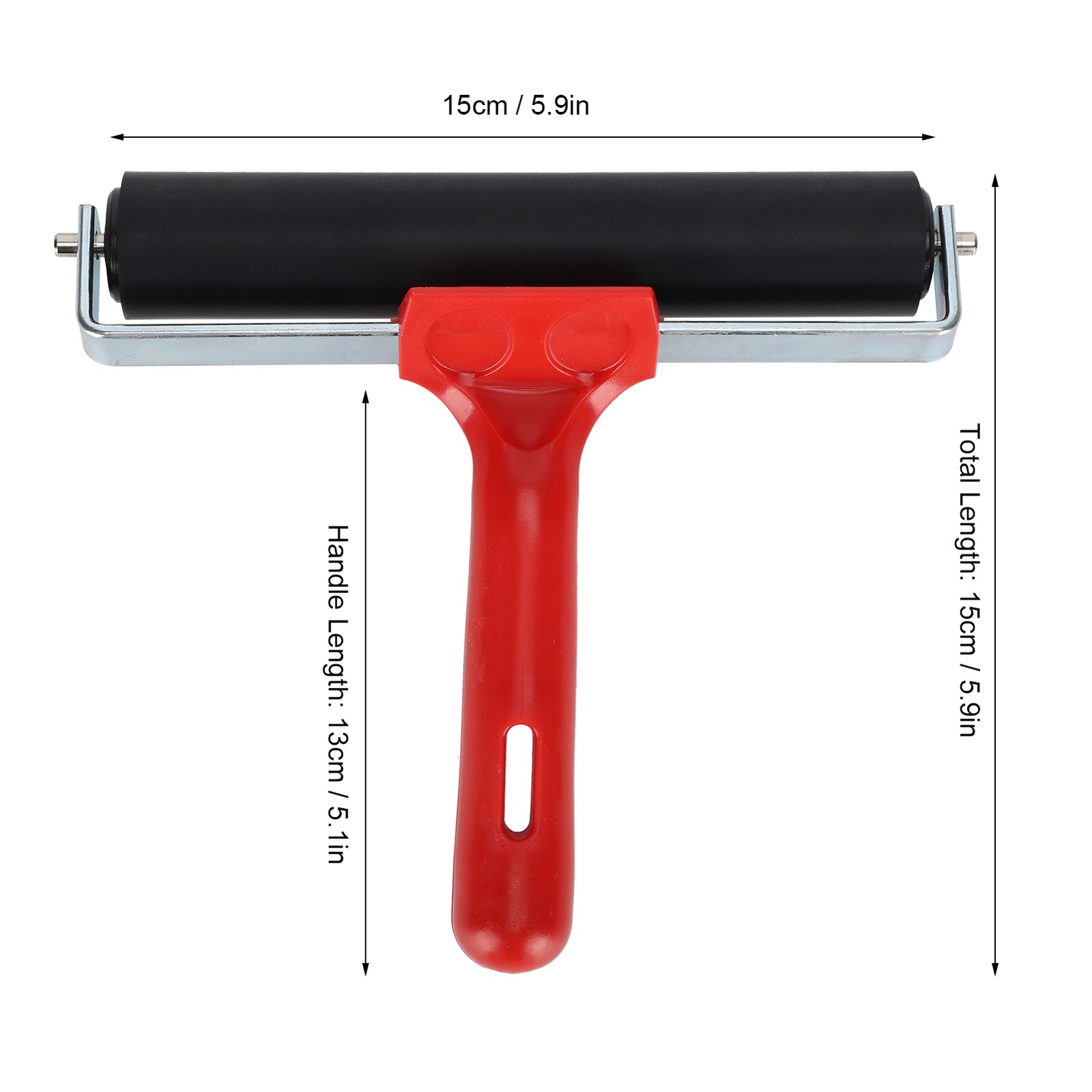 Roller Rubber Brayer Printmaking Inking Gluing Application Art