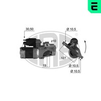 Anlasser Starter ERA 220344A 12V FüR VW Golf 4 1J1 Variant 1J5 Sharan 7M8 7M9 1