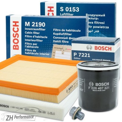 BOSCH INSPEKTIONSPAKET Filterset Satz Toyota Auris Kombi 1.8 Hybrid Prius Plus