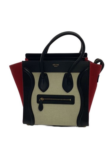 CELINE Handbag Luggage Shopper Micro Leather Used