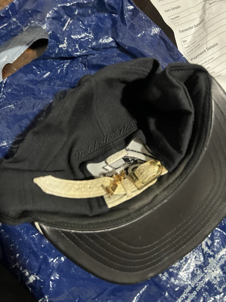 Just don x Michell Ness Brooklyn Nets Hat vintages  - Image 4 of 4