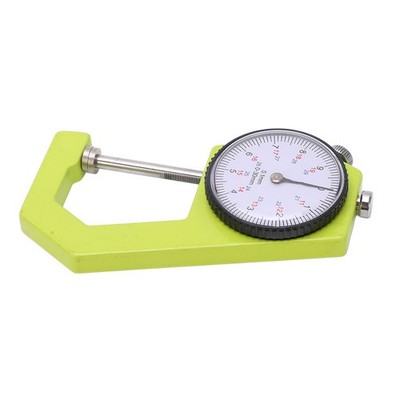 Thickness Gauge 0.1mm High Accuracy 0 To 30mm Range Round Dial Thickness Tes 