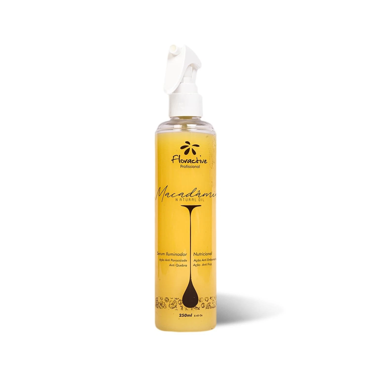 #1 FLORACTIVE PROFISSIONAL Serum Macadamia Illuminador-250ml I Fast Ship USA UK