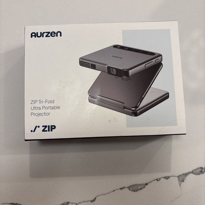 Aurzen ZIP Tri-Fold DLP Ultra Portable Mini Pico Projector Bluetooth 5.4 NIB