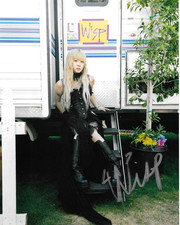 * WISP * signed 8x10 photo * NATALIE LU * PANDORA * COA *