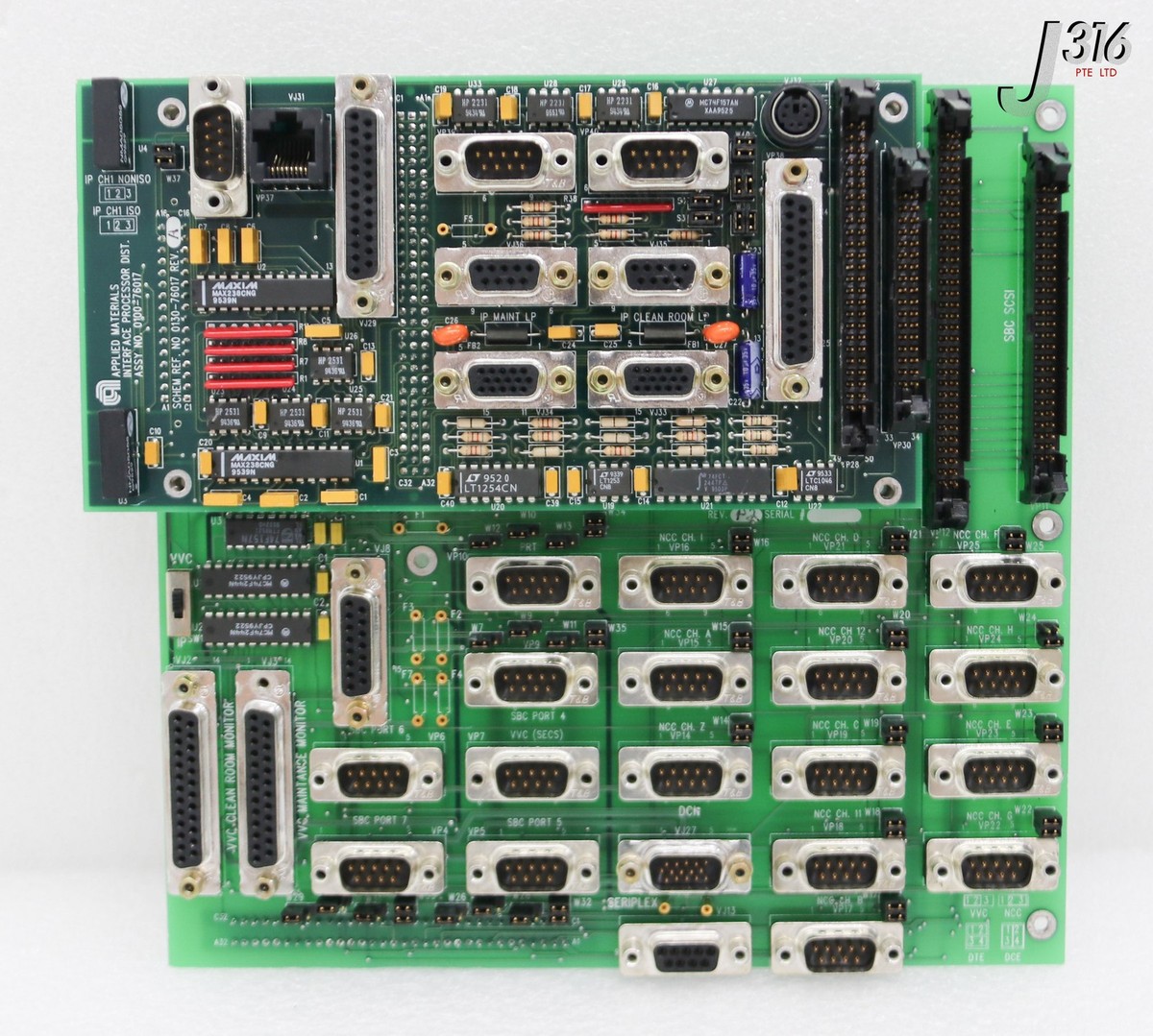 その他 one room 37621 APPLIED MATERIALS PCB ASSY SERIAL/VIDEO/ DCN DIST 0100-76005