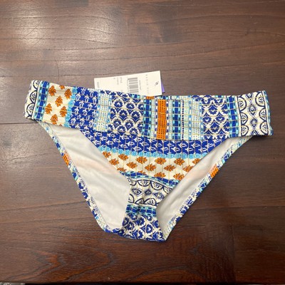 Radio Fiji Blue Azora Pant Bikini Bottoms Size Small 86