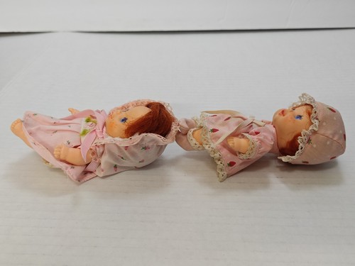 Lot Of 4 Vintage 1984 AGC Strawberry Shortcake Berry Baby Dolls - Picture 4 of 16