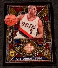 2013-14 Innovation #24 C.J. McCollum Gold Stained Glass Rookie Card SSP. rookie card picture