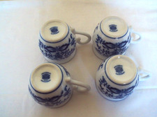 Gerold Porzellan Tassen Zwiebelmuster 4. Becher Vintage Kugelbecher Kugeltasse