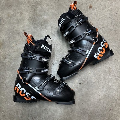 Rossignol Speed 90 Mens Ski Boots Black White Orange Size 27.5