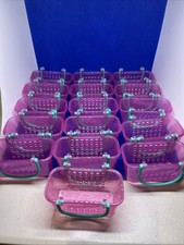 Shopkins Purple Shopping Baskets Lot Of 16