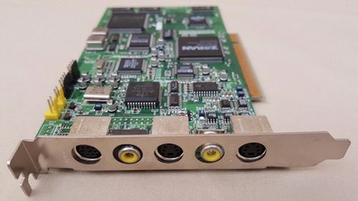 Pinnacle Systems 601694-6.0 miroVIDEO Miro DC30+ PCI Editing Capture Card ZORAN