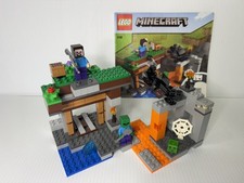 LEGO Minecraft: The Abandoned Mine 21166 100 COMPLETE w/Instructions