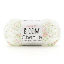 Premier Bloom Chenille Yarn-Cherry Blossom - 3 Pack
