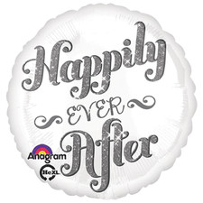 Happily Ever After Folienballon 43 cm 17 In Gl&uuml;cklich bis ans Ende ihrer Tage